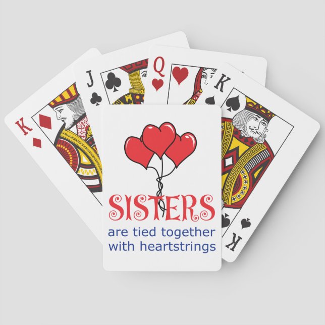 Sisters Poker Cards (Back)