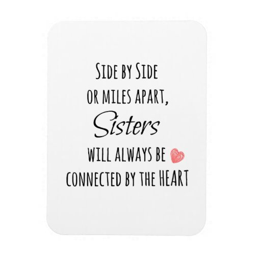Sisters Quote Magnet