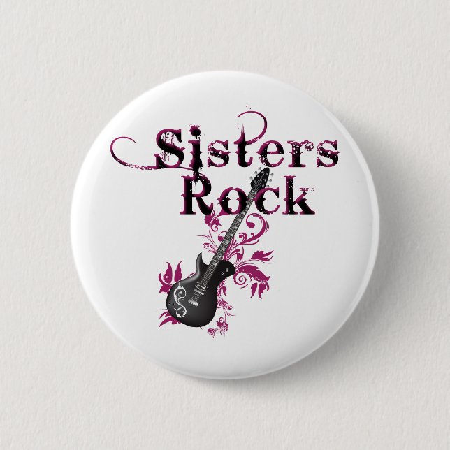 Sisters Rock Button (Front)