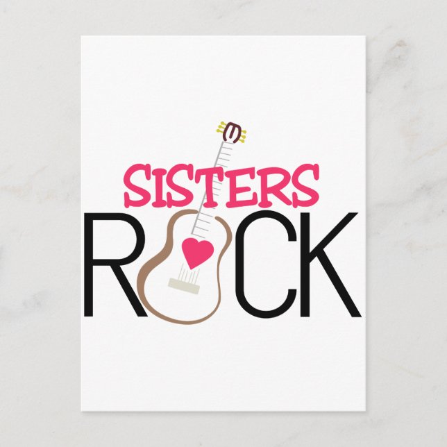 Sisters Rock Postcard (Front)