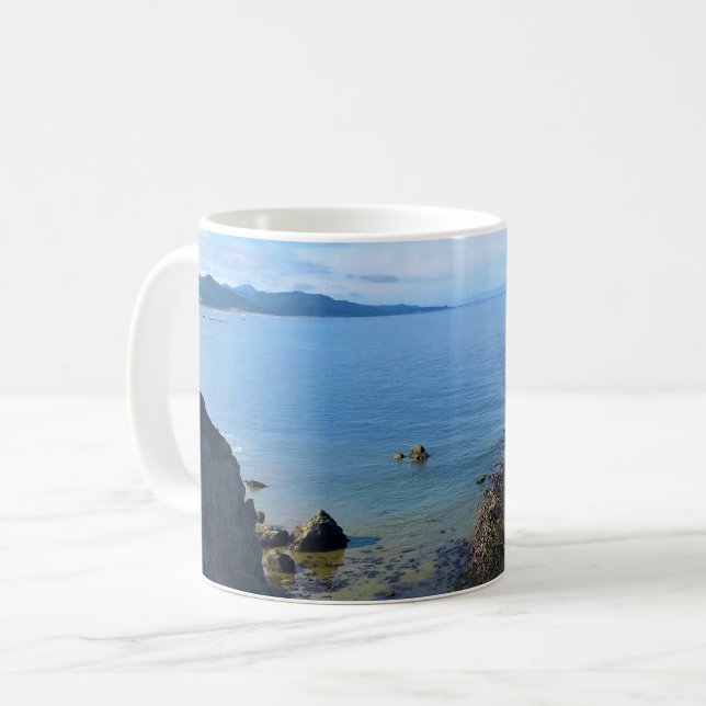 Sisters Rock State Park, Oregon Coast Coffee Mug (Front Left)