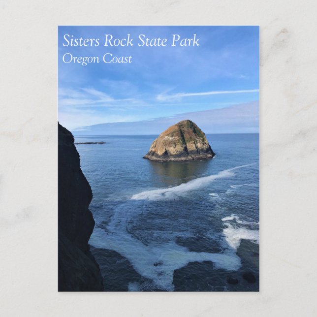 Sisters Rock State Park, Oregon Coast Postcard (Front)