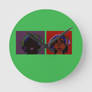 Sisters Round Clock