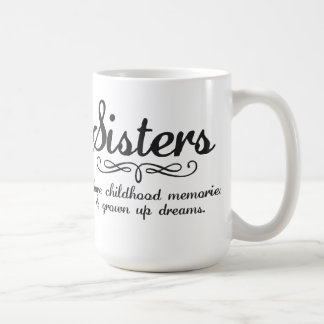 Sisters Share Childhood Memories... Coffee Mug