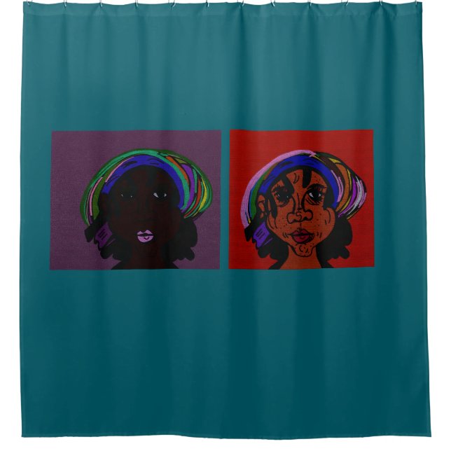 Sisters Shower Curtain (Front)