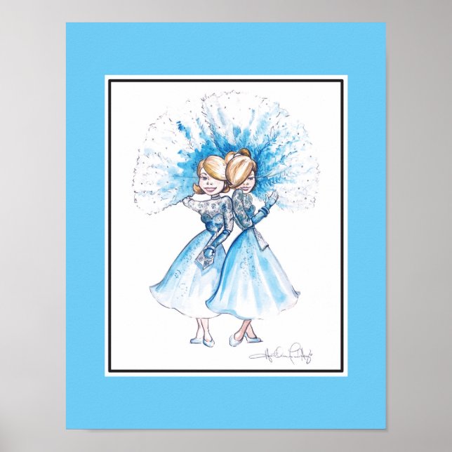 Sisters, Sisters Print by Heather French Henry (Front)