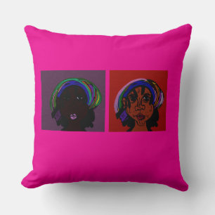 Sisters Throw Pillow
