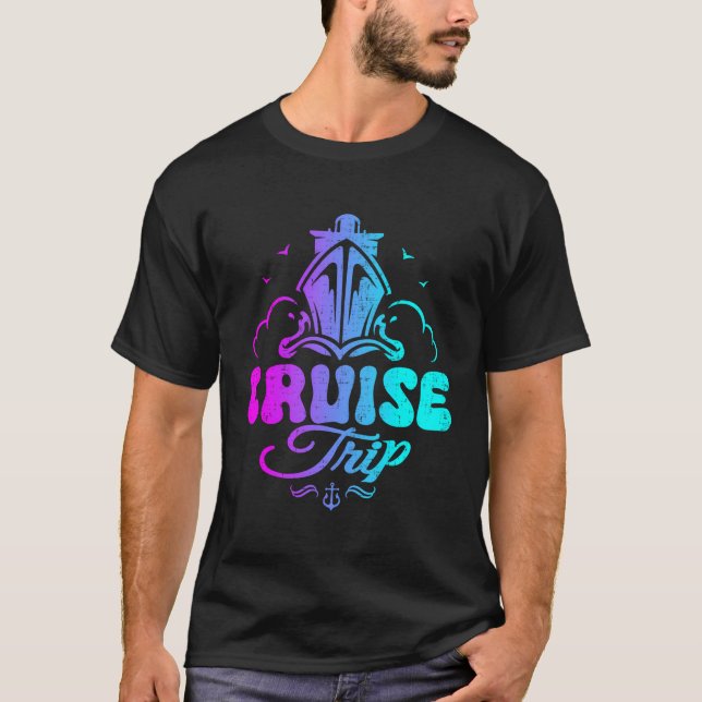Sisters Trip Cruise 2024 Birthday Squad Girls Gone T-Shirt (Front)