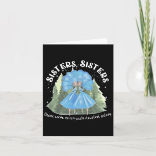 Sisters White Christmas Movie 1954 Xmas Snow Holid Card