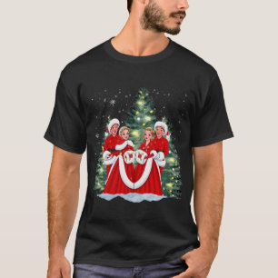Sisters White Christmas Movie 1954 Xmas Snow Holid T-Shirt
