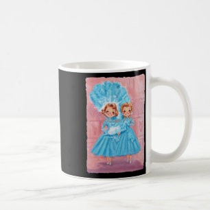 Sisters White Christmas Movie 1954 Xmas Snow Pajam Coffee Mug