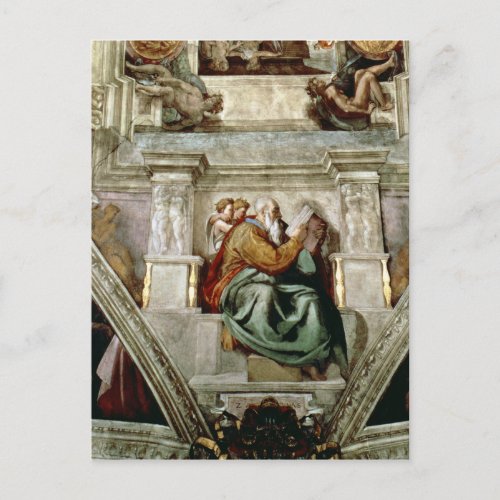 Sistine Chapel Ceiling 1508_12 Postcard