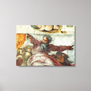 Sistine Chapel Ceiling 2 Canvas Print