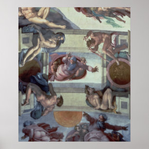Sistine Chapel Ceiling 2 Poster