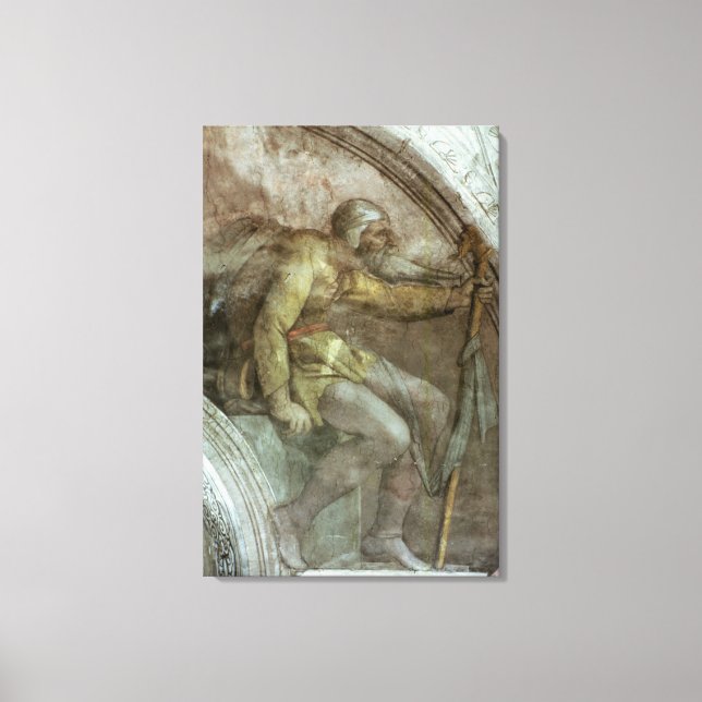 Sistine Chapel Ceiling Canvas Print (Front)