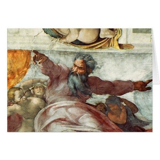 Sistine Chapel Ceiling Cards (Front Horizontal)
