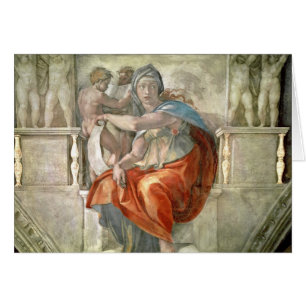 Sistine Chapel Ceiling: Delphic Sibyl Cards