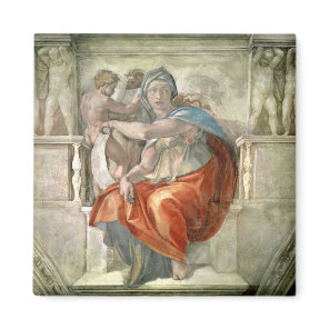 Sistine Chapel Ceiling: Delphic Sibyl Magnet