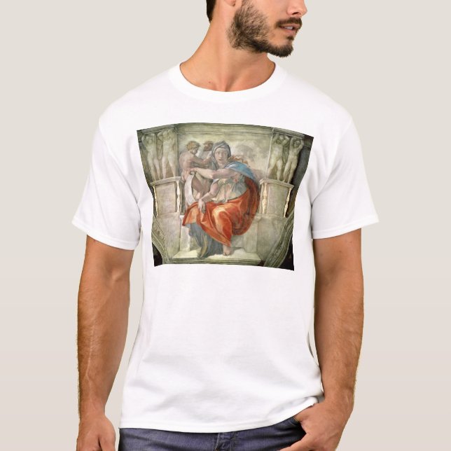 Sistine Chapel Ceiling: Delphic Sibyl T-Shirt (Front)