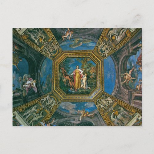 Sistine Chapel Ceiling Detail Postcard