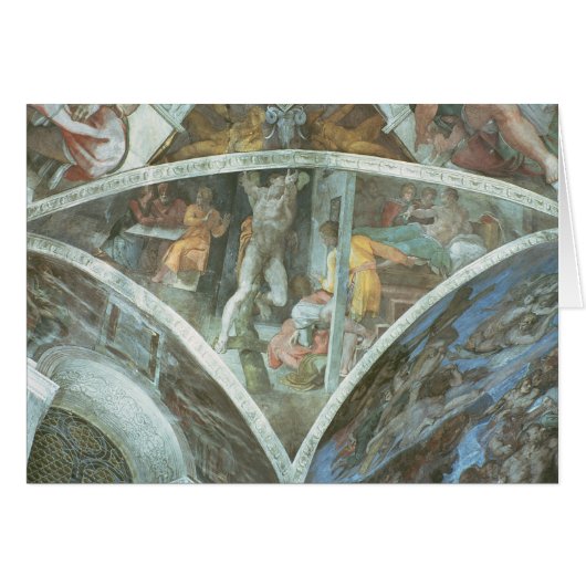 Sistine Chapel Ceiling: Haman Cards (Front Horizontal)