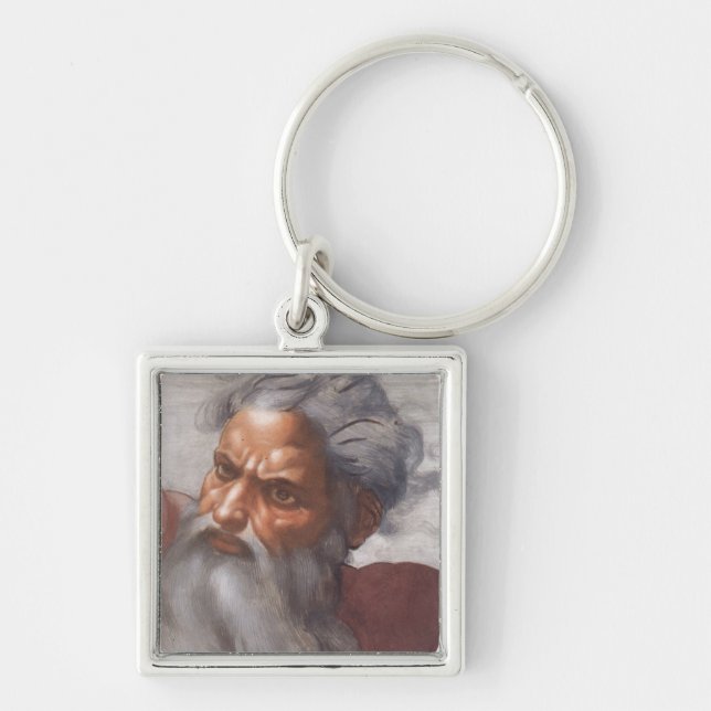 Sistine Chapel ceiling Keychain (Front)