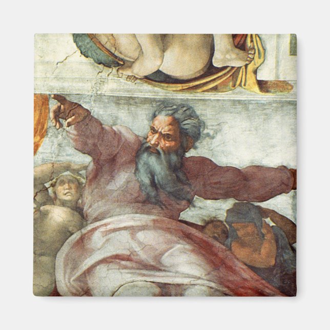Sistine Chapel Ceiling Magnet (Front)