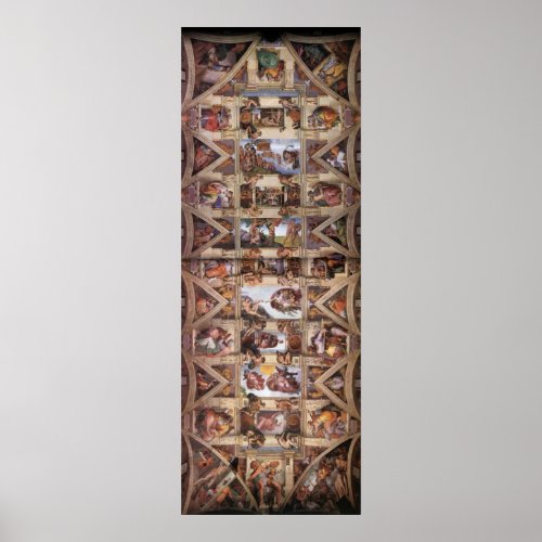 Sistine Chapel Ceiling Poster