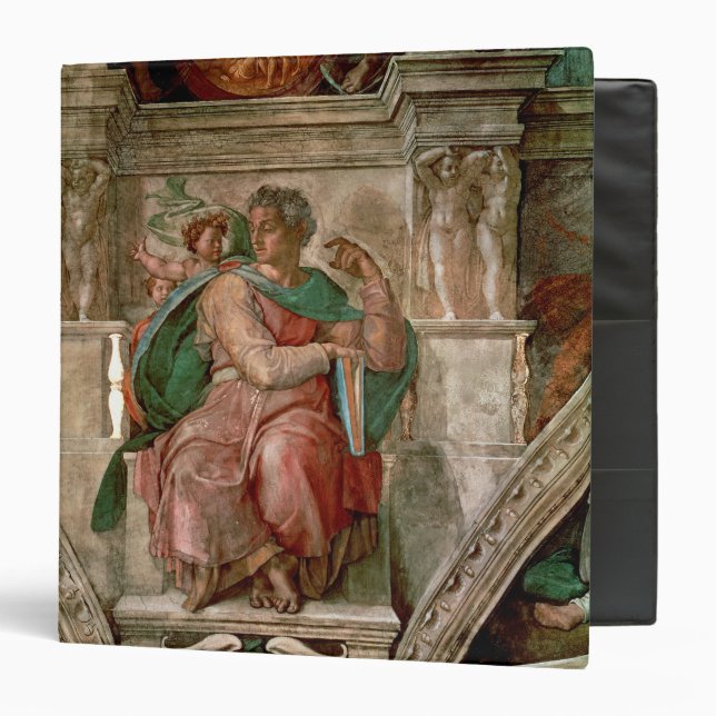 Sistine Chapel Ceiling: The Prophet Isaiah Binder (Front/Inside)
