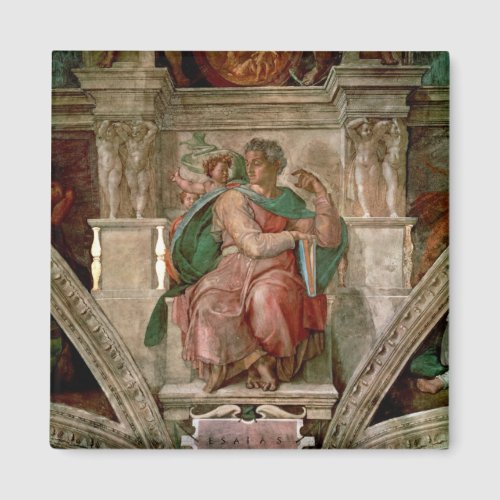 Sistine Chapel Ceiling The Prophet Isaiah Magnet