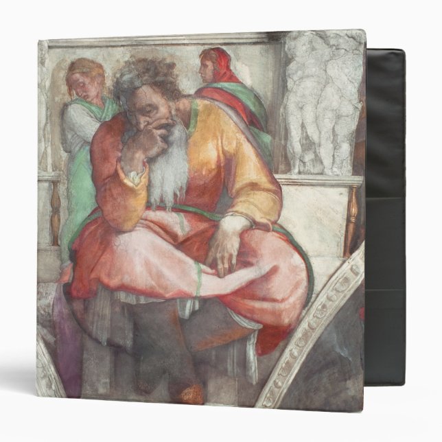 Sistine Chapel Ceiling: The Prophet Jeremiah Binder (Front/Inside)