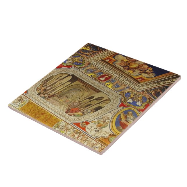 Sistine Chapel Ceiling Tile (Side)
