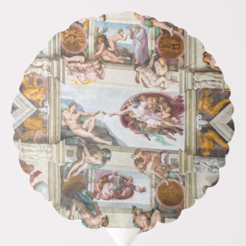 Sistine Chapel Michelangelo _ Vatican Rome Italy Balloon