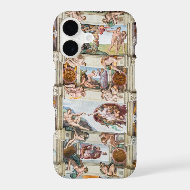 Sistine Chapel Michelangelo - Vatican, Rome, Italy Case-Mate iPhone Case (Back)