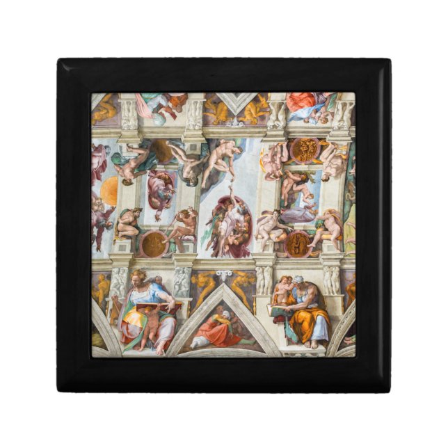 Sistine Chapel Michelangelo - Vatican, Rome, Italy Gift Box (Front)