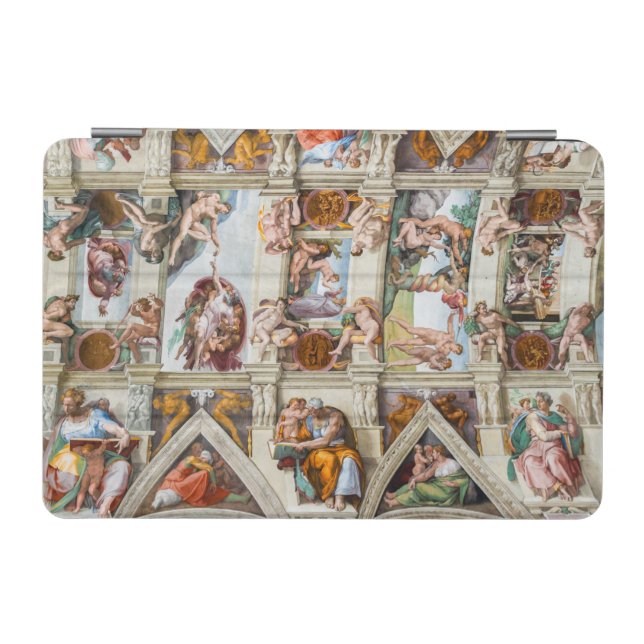 Sistine Chapel Michelangelo - Vatican, Rome, Italy iPad Mini Cover (Horizontal)