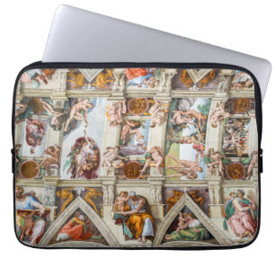 Sistine Chapel Michelangelo - Vatican, Rome, Italy Laptop Sleeve
