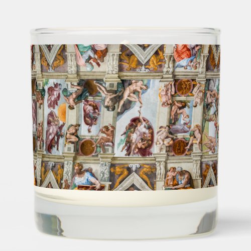 Sistine Chapel Michelangelo _ Vatican Rome Italy Scented Candle