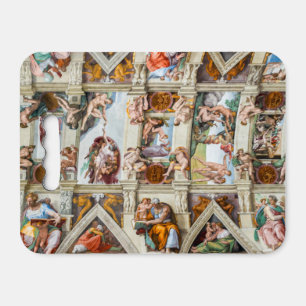 Sistine Chapel Michelangelo - Vatican, Rome, Italy Seat Cushion