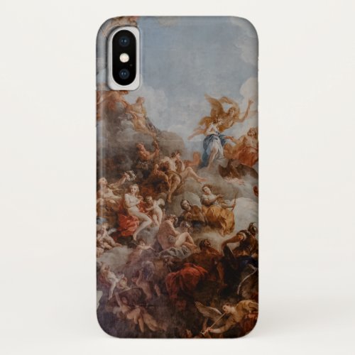 Sistine Chapel Michelangelo Versailles Ceiling art iPhone X Case