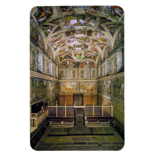 sistine chapel roof magnet