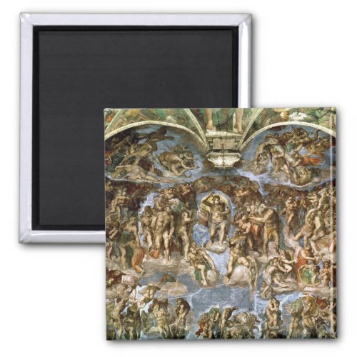 Sistine Chapel The Last Judgement 1538_41 Magnet