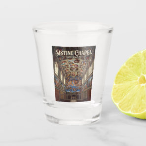 Sistine Chapel Vatican City Shot Glass