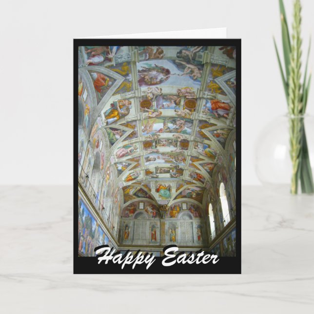 sistine easter holiday card (Front)