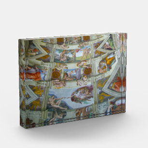 sistine hand acrylic award