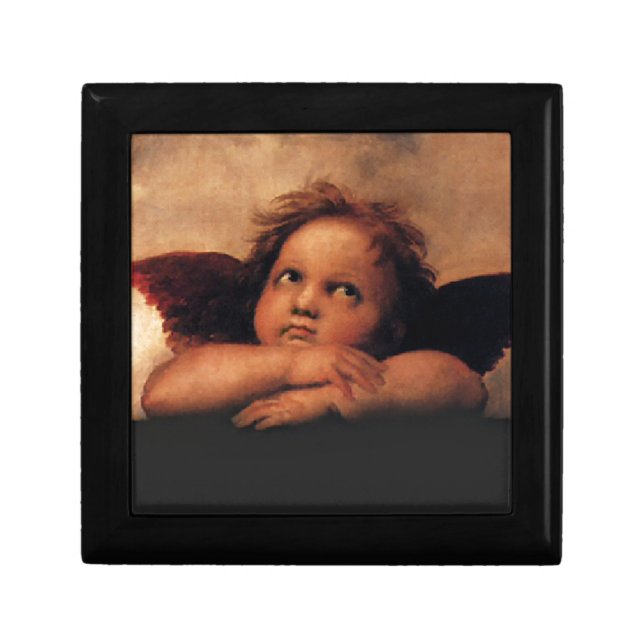 Sistine Madonna 2 Angels by Raphael Gift Box (Front)