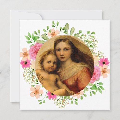 Sistine Madonna and Child Rafael Paintings Master