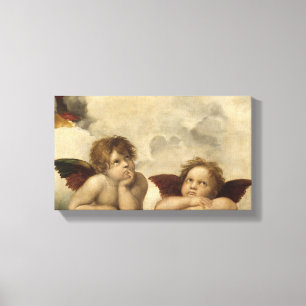 Sistine Madonna Angels by Raphael Canvas Print