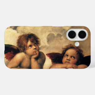 Sistine Madonna Angels by Raphael Sanzio iPhone 16 Case