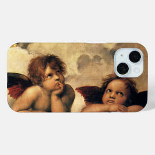 Sistine Madonna Angels by Raphael Sanzio iPhone 15 Case